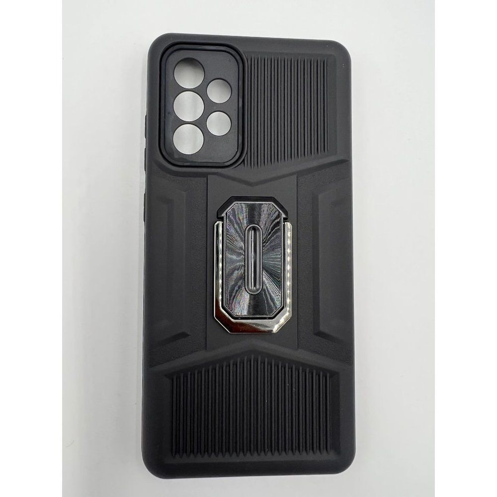Brand New Samsung‎ Galaxy A72 Black Shockproof Phone Case With Kickstand